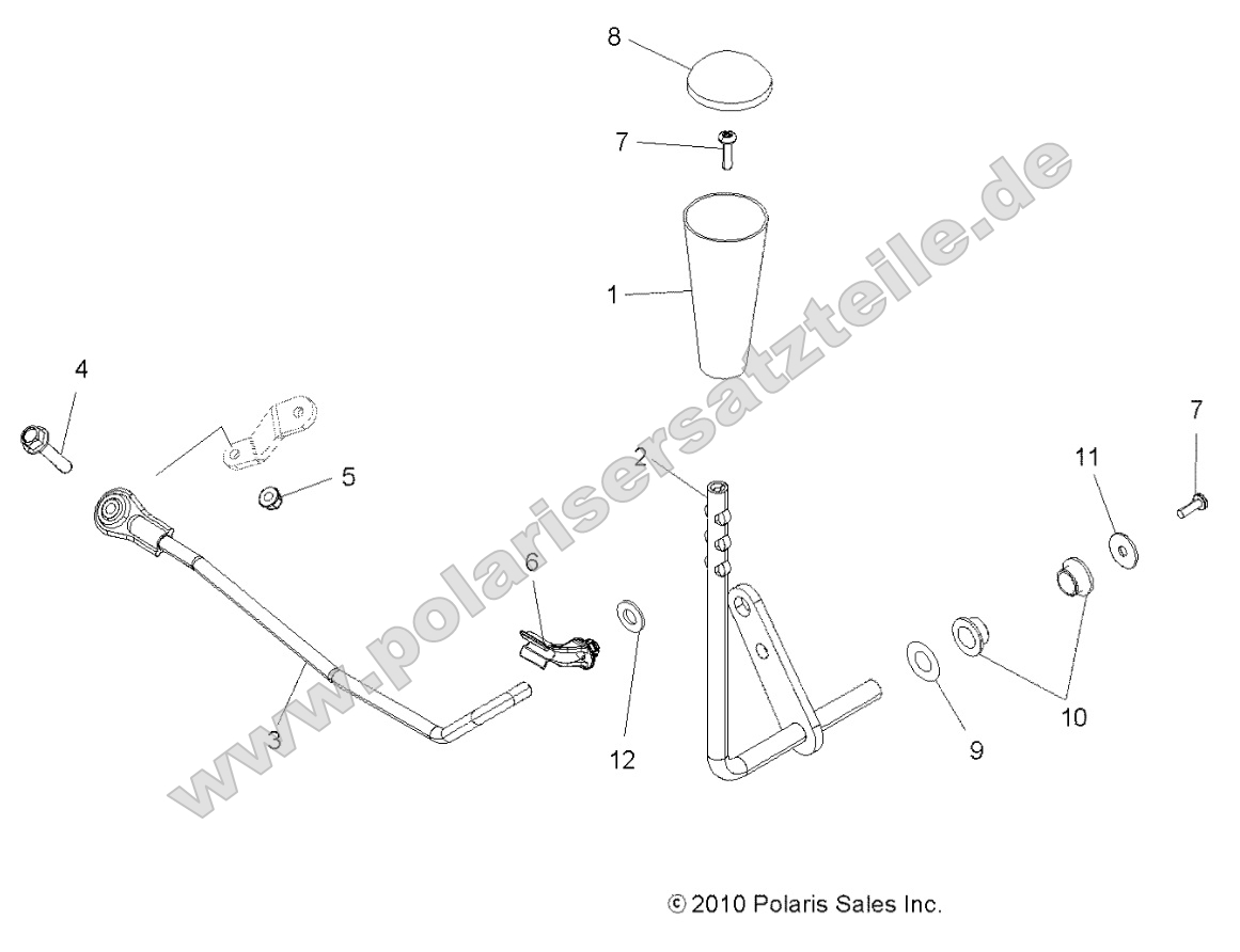 Drive Train, Gear Selector Drive Train, Gear Selector