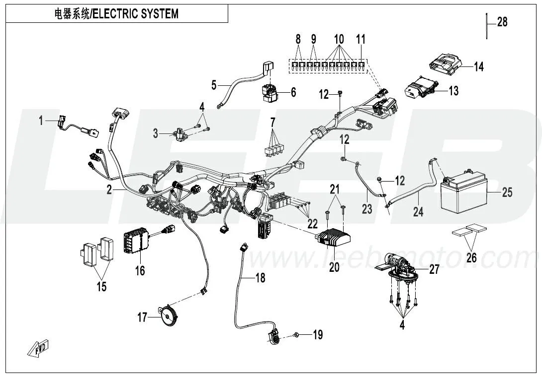 Elektrisches System / Bordelektrik 