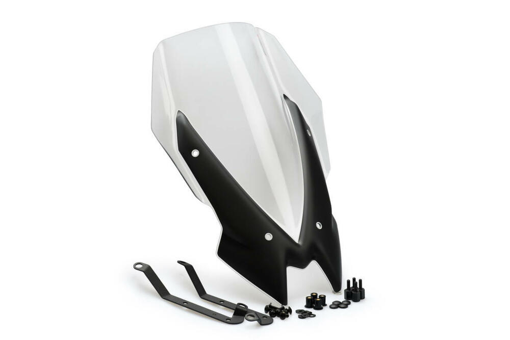 PUIG WINDSHIELD N.G. TOURING KAWASAKI Z650 20' C/TRANSP - 3865W