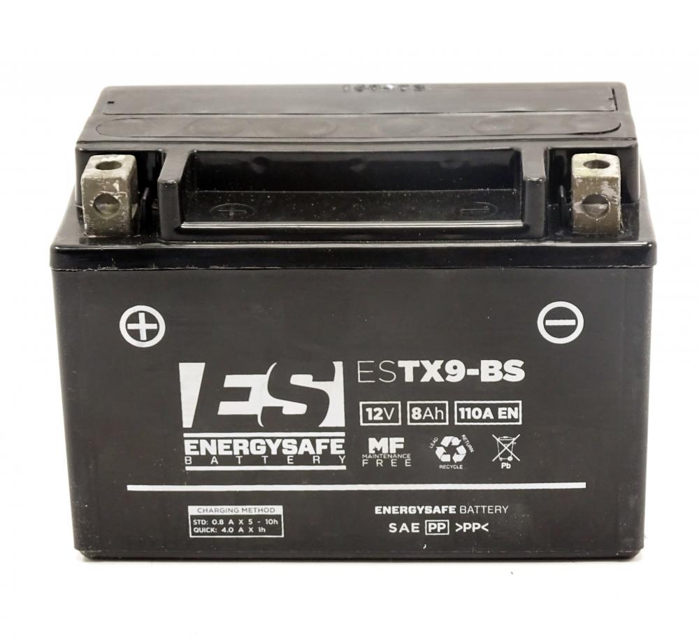 Energysafe ESTX9-BS / YTX9-BS AGM Batterie 12V 8AH - Einbaufertig (FTX9-BS)