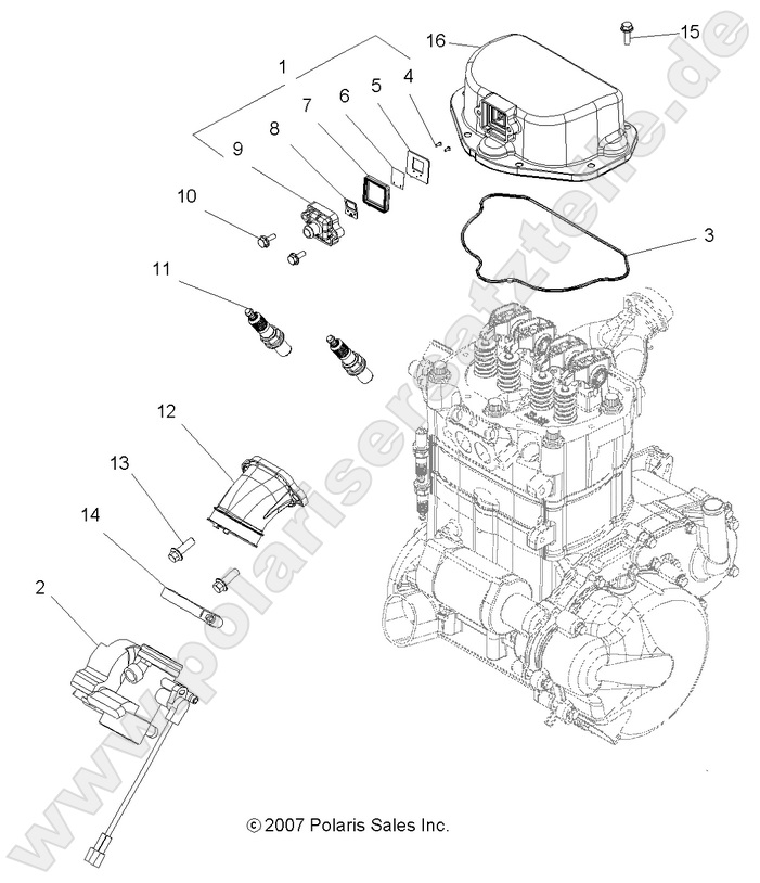 ENGINE, THROTTLE BODY MOUNTING ENGINE, THROTTLE BODY MOUNTING