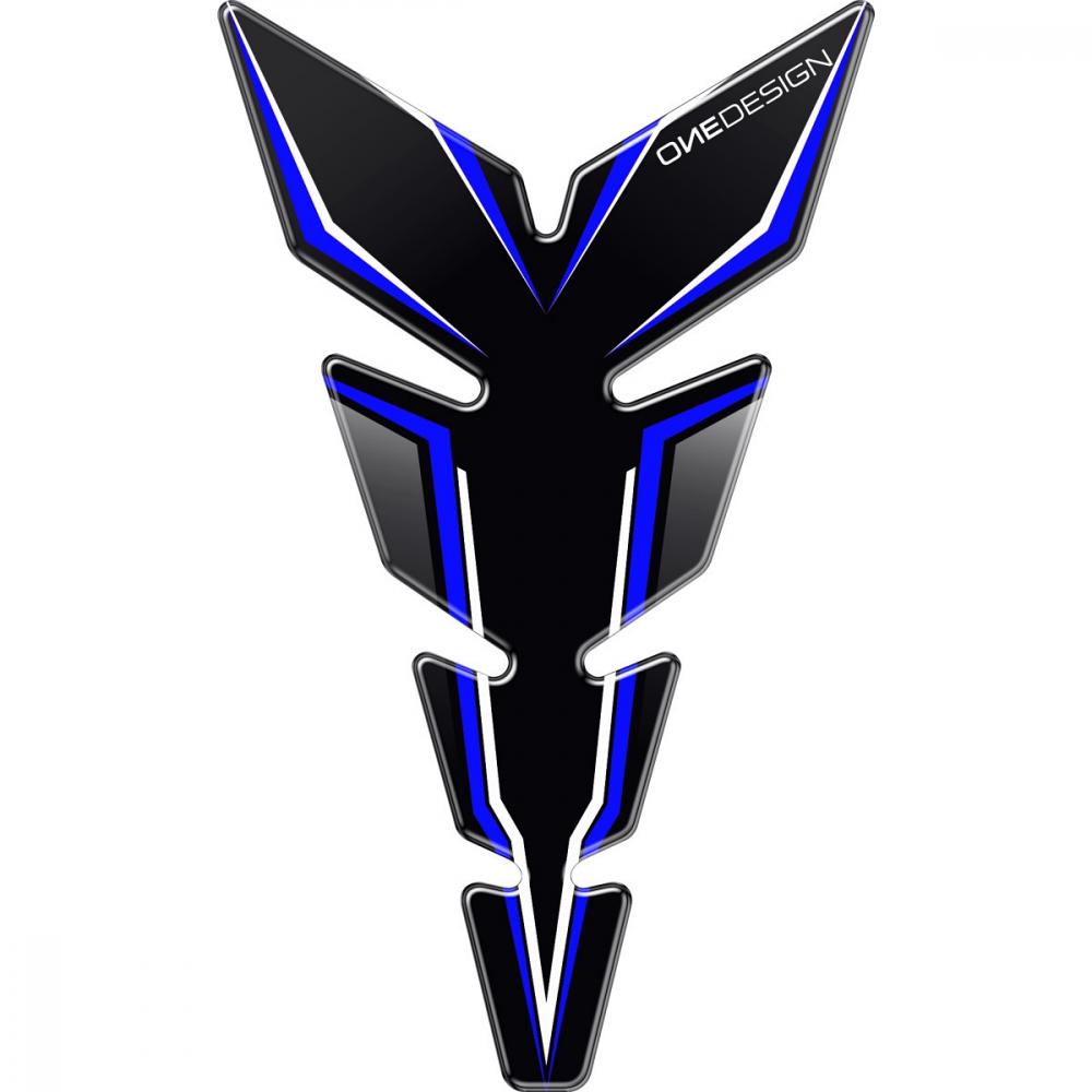 OneDesign_Tankpad_Moon_slim_schwarz_blau_Design___Universal_CGMOS114BP OneDesign Tankpad Moon Slim "schwarz-blau" Design - Universal