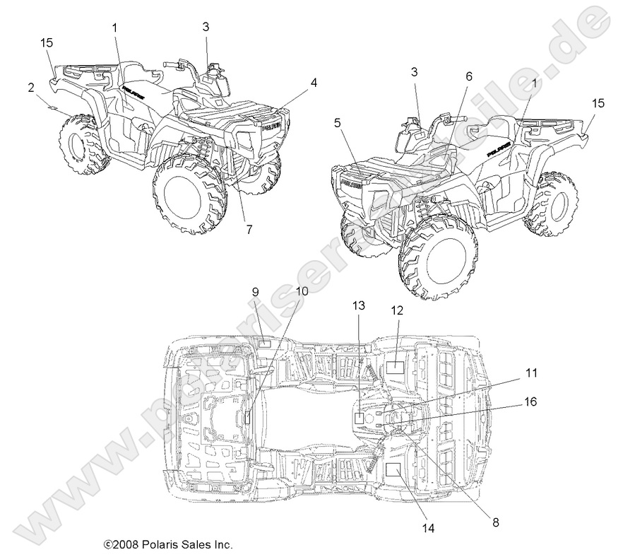 BODY, DECALS BODY, DECALS