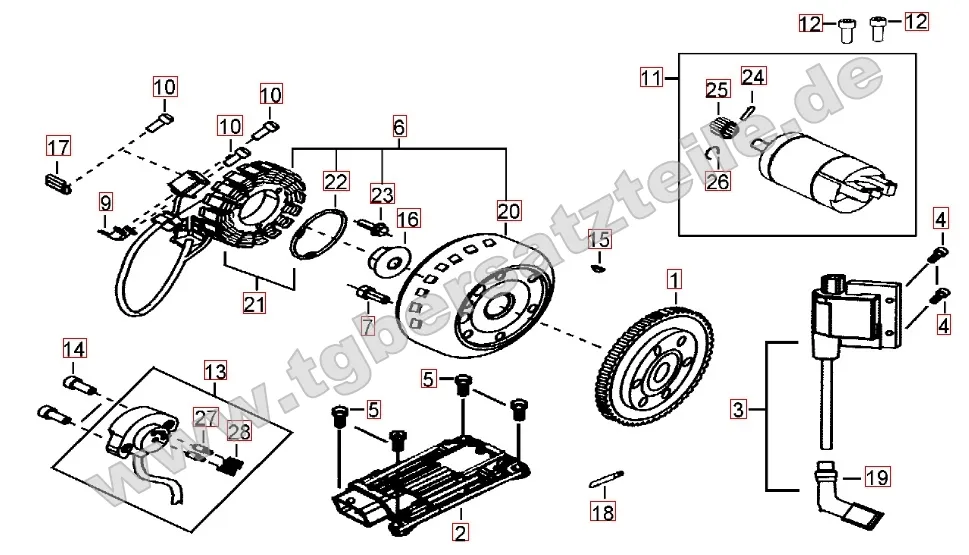 Lichtmaschine - Anlasser Lichtmaschine - Anlasser