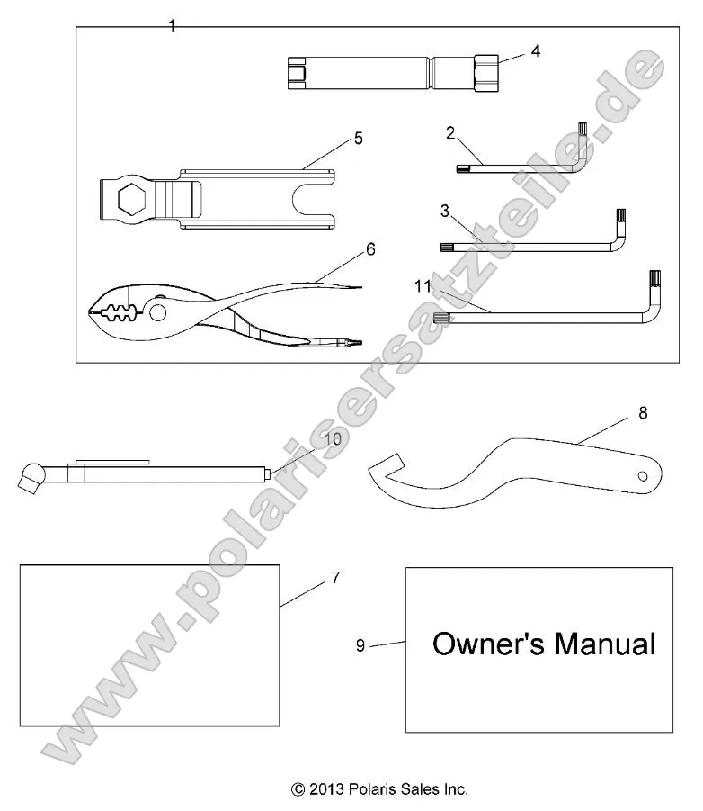 References, Tool Kit and Owners Manual References, Tool Kit and Owners Manual