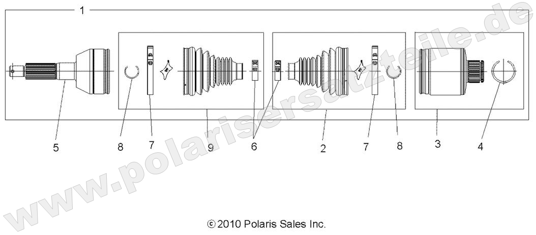 DRIVE TRAIN, REAR DRIVE SHAFT DRIVE TRAIN, REAR DRIVE SHAFT