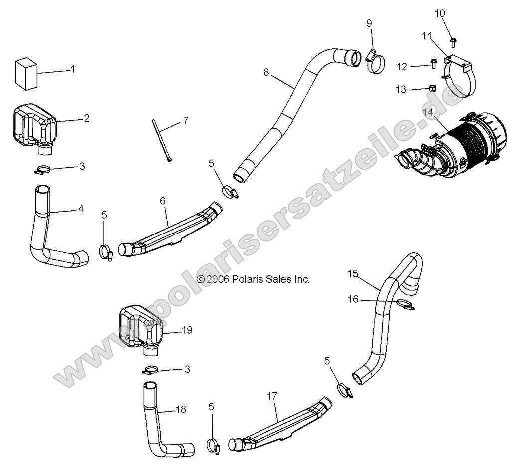 Engine, Clutch Air Intake