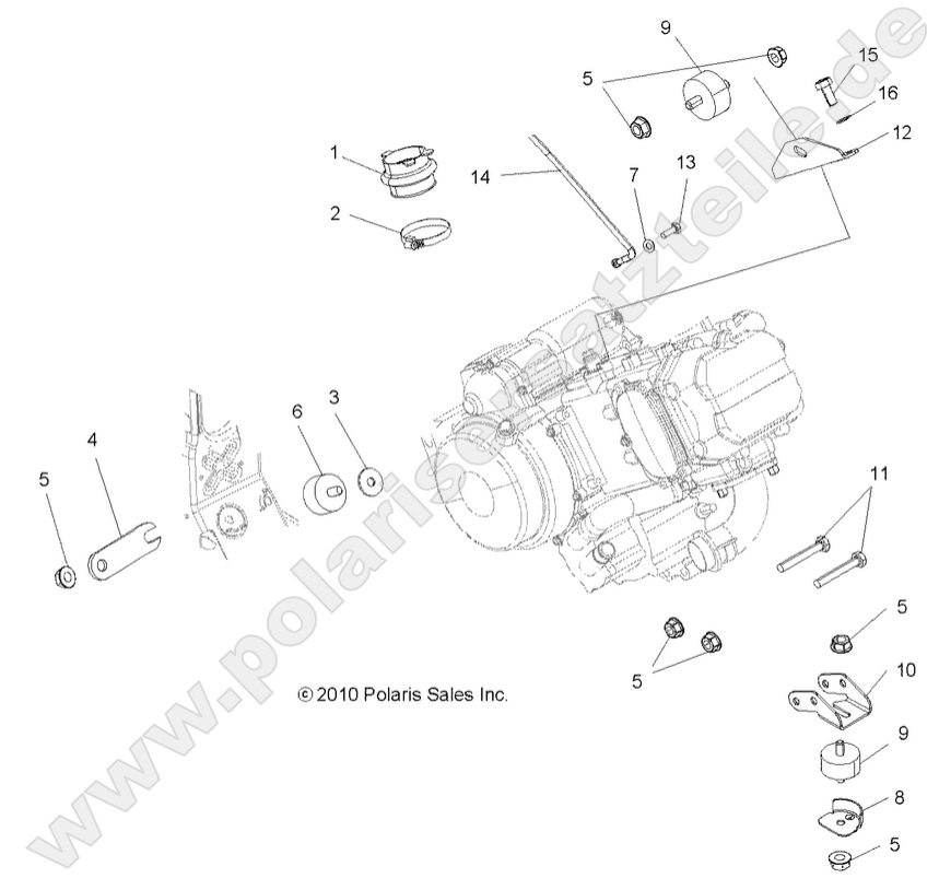 ENGINE, MOUNTING ENGINE, MOUNTING