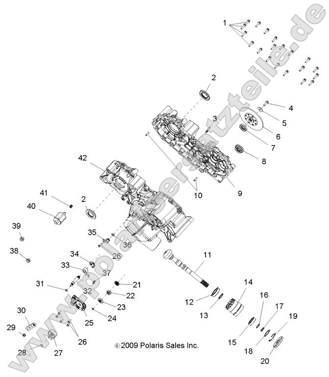Drive Train, Main Gearcase