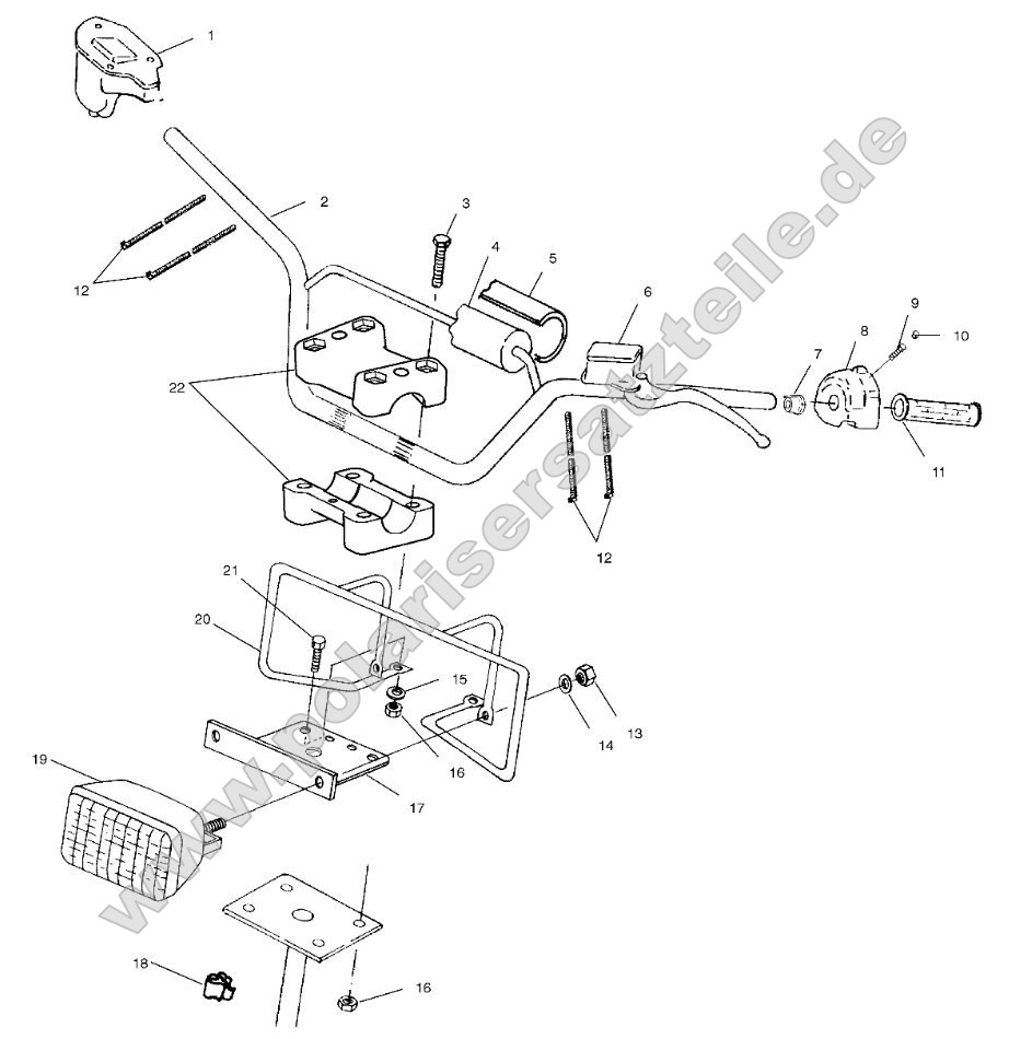 Handlebar/Headlight Handlebar/Headlight
