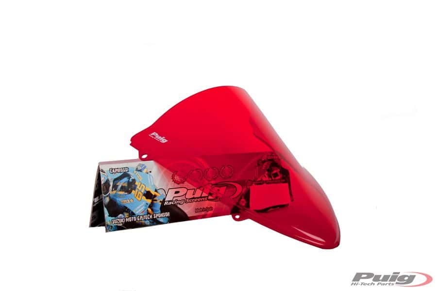 PUIG RACINGSCHEIBE KAWASAKI NINJA 250R 08'-12' C/ROT - 4626R