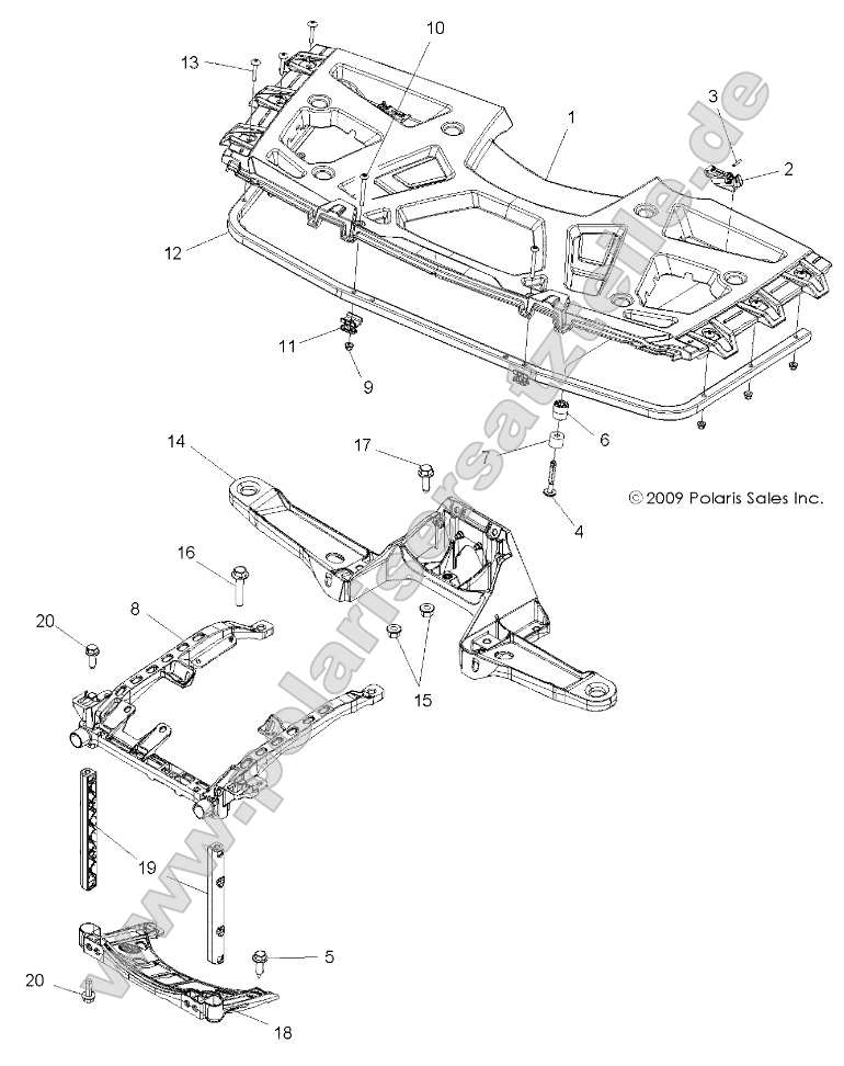 Body, Front Rack and Supports Body, Front Rack and Supports