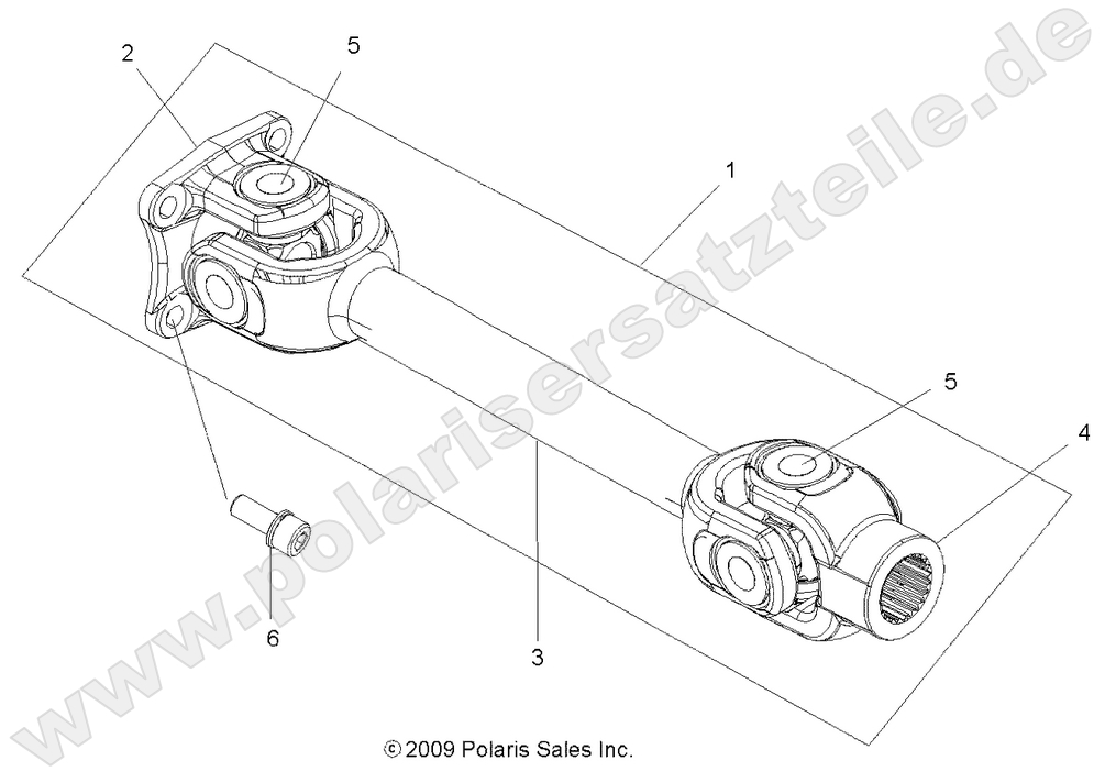DRIVE TRAIN, PROP SHAFT, REAR DRIVE TRAIN, PROP SHAFT, REAR