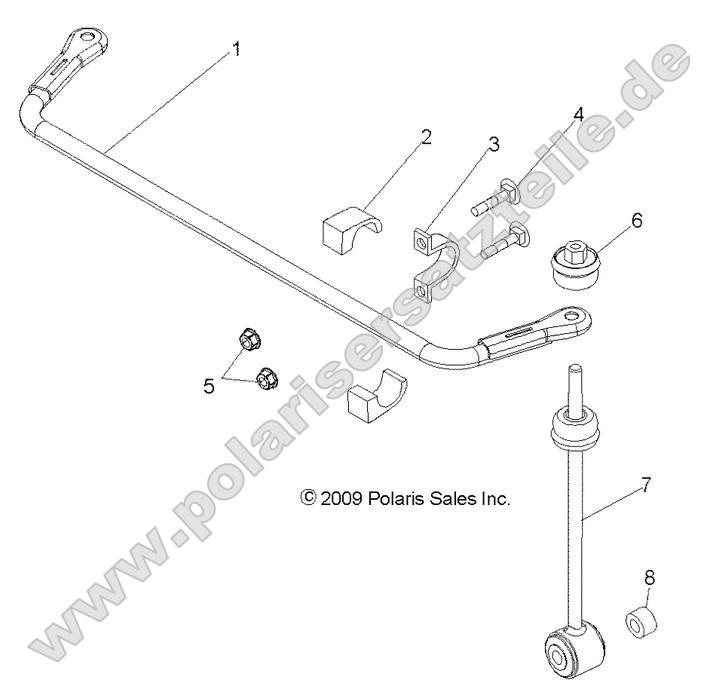Suspension, Rear Stabilizer Bar