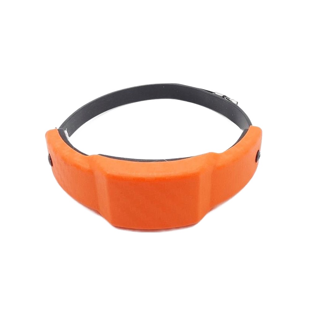 TMP Racing Endschalldämpfer Protektor Universal Hexagonal - orange