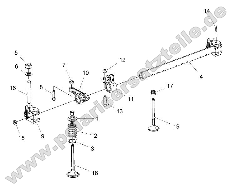 Engine, Rocker Arm and Valves Engine, Rocker Arm and Valves