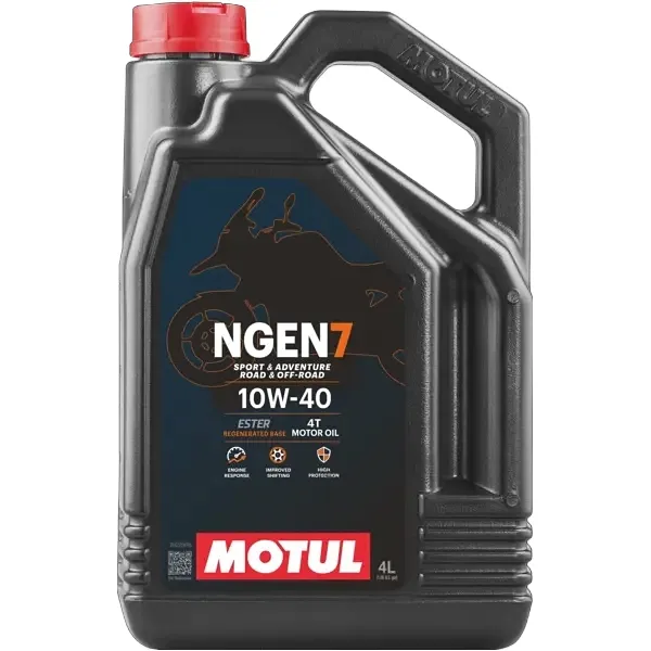 Motul Motoröl NGEN 7 4T Ester-Synthetisch 10W40 - 4 Liter