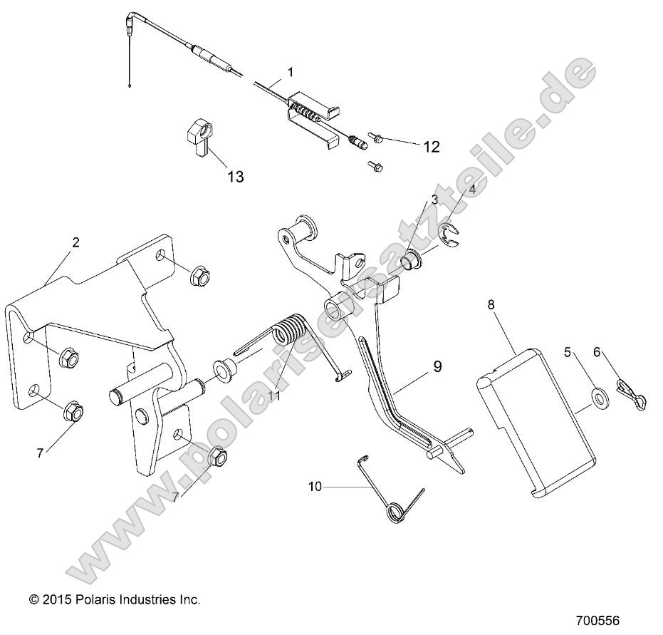 Engine, Throttle Pedal Engine, Throttle Pedal