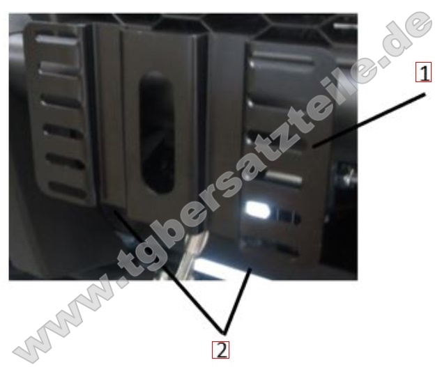 Nummernschildhalterung