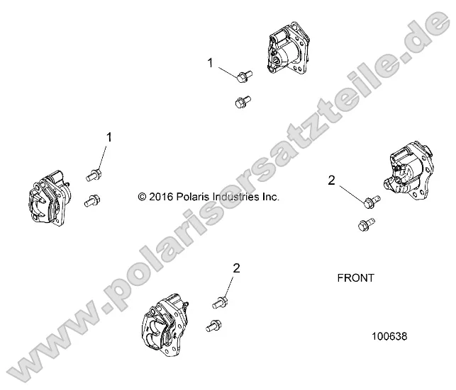 Brakes, Caliper Mounting Brakes, Caliper Mounting