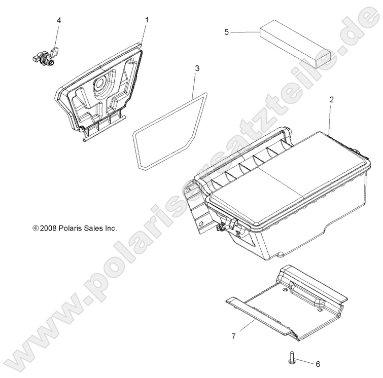 BODY, STORAGE, REAR BODY, STORAGE, REAR