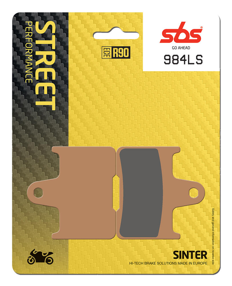 SBS_984_LS SBS Bremsbeläge LS Street Sinter ABE - 984LS