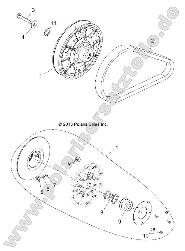 Drive Train, Clutch, Secondary