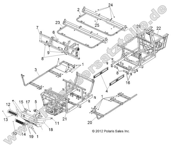 Chassis, Frame and Front Bumper