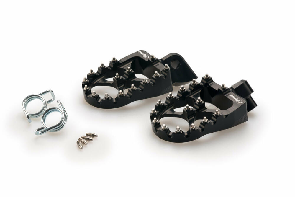 PUIG FUSSRASTEN SET MOD. OFF-ROAD KTM C/SCHWARZ - 20562N