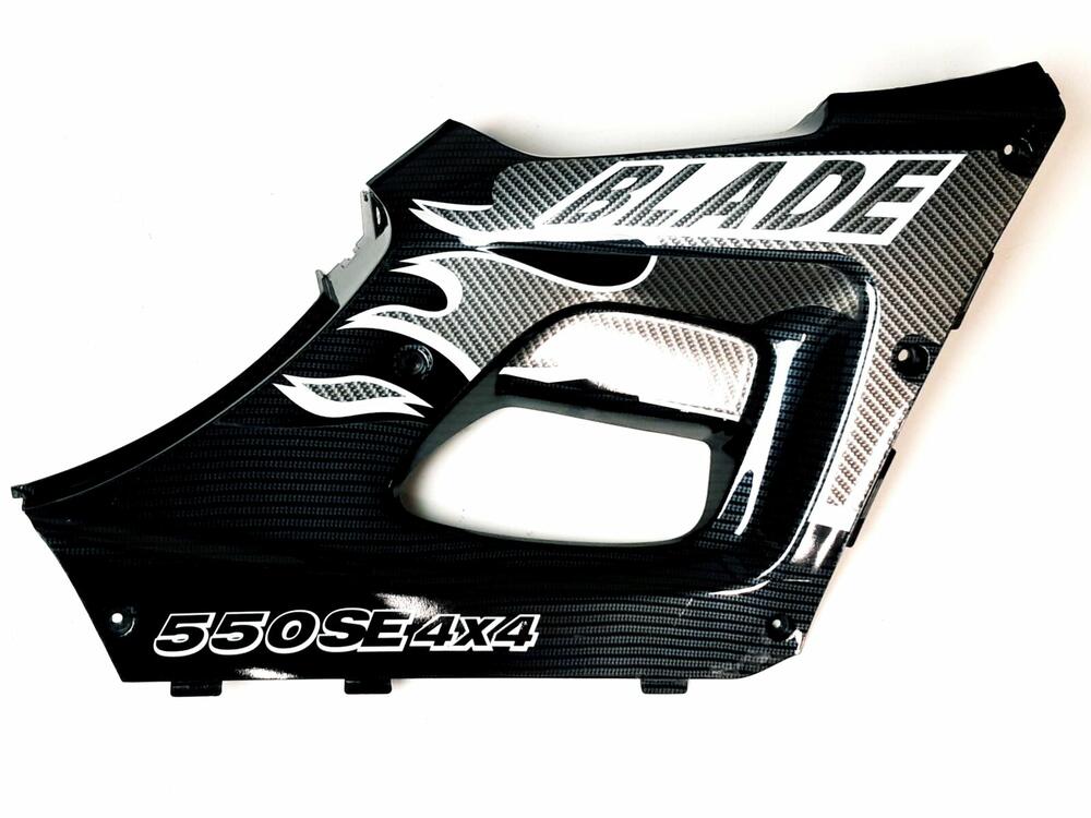 TGB SIDE COVER, RH, WITH EMBLEM - 512523CARA