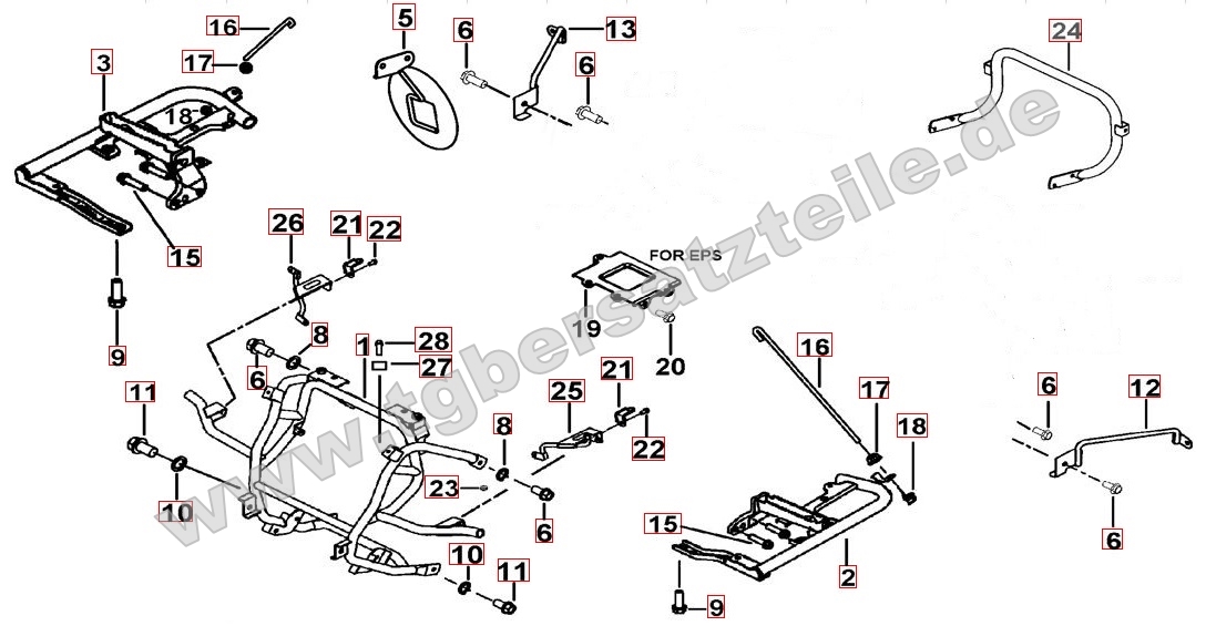 Stoßstange vorne und hinten
