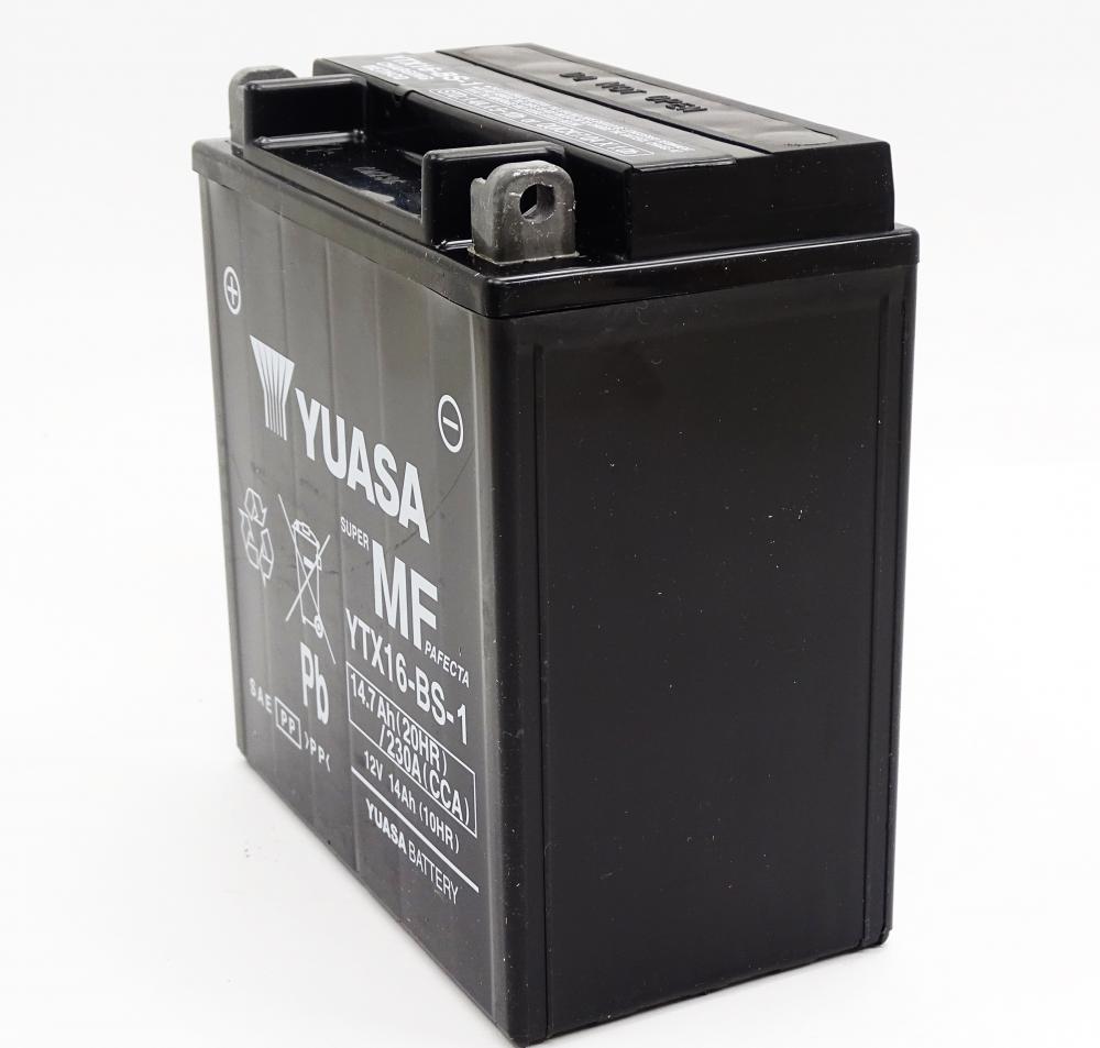 Yuasa YTX16-BS-1 AGM Batterie 12V 14AH - Einbaufertig (FTH16-BS1)