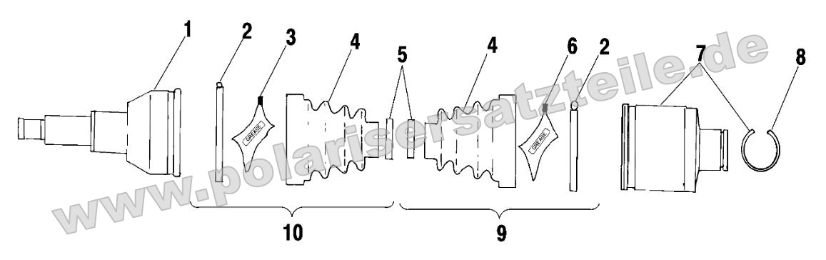 Rear Drive Shaft Rear Drive Shaft