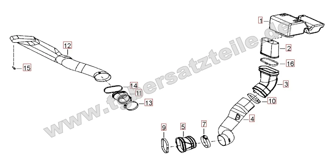 Ansaugstutzen Ansaugstutzen