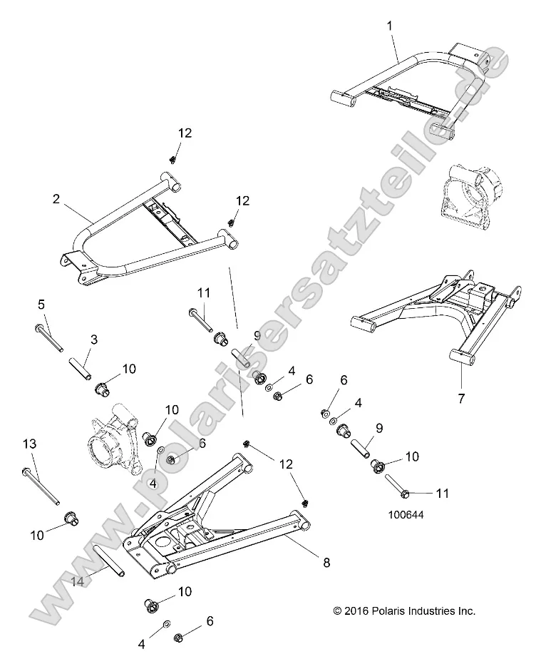 Suspension, Rear Control Arms Suspension, Rear Control Arms