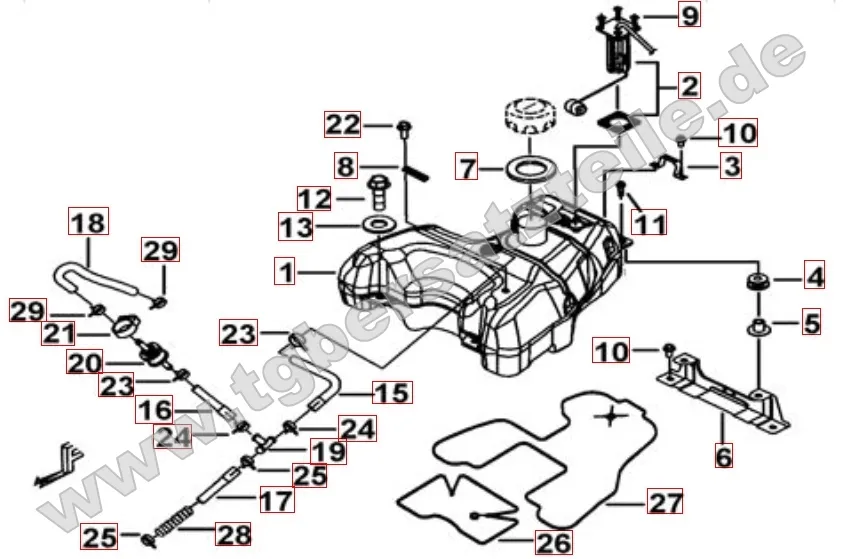 Kraftstofftank Kraftstofftank