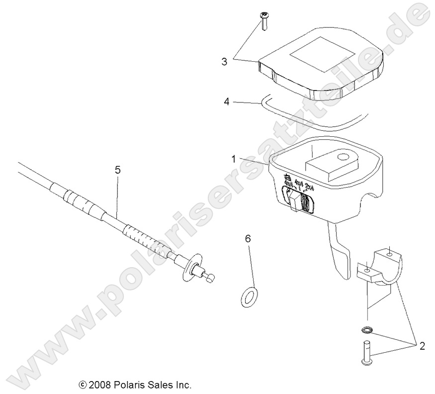 STEERING, CONTROLS, THROTTLE ASM. and CABLE STEERING, CONTROLS, THROTTLE ASM. and CABLE