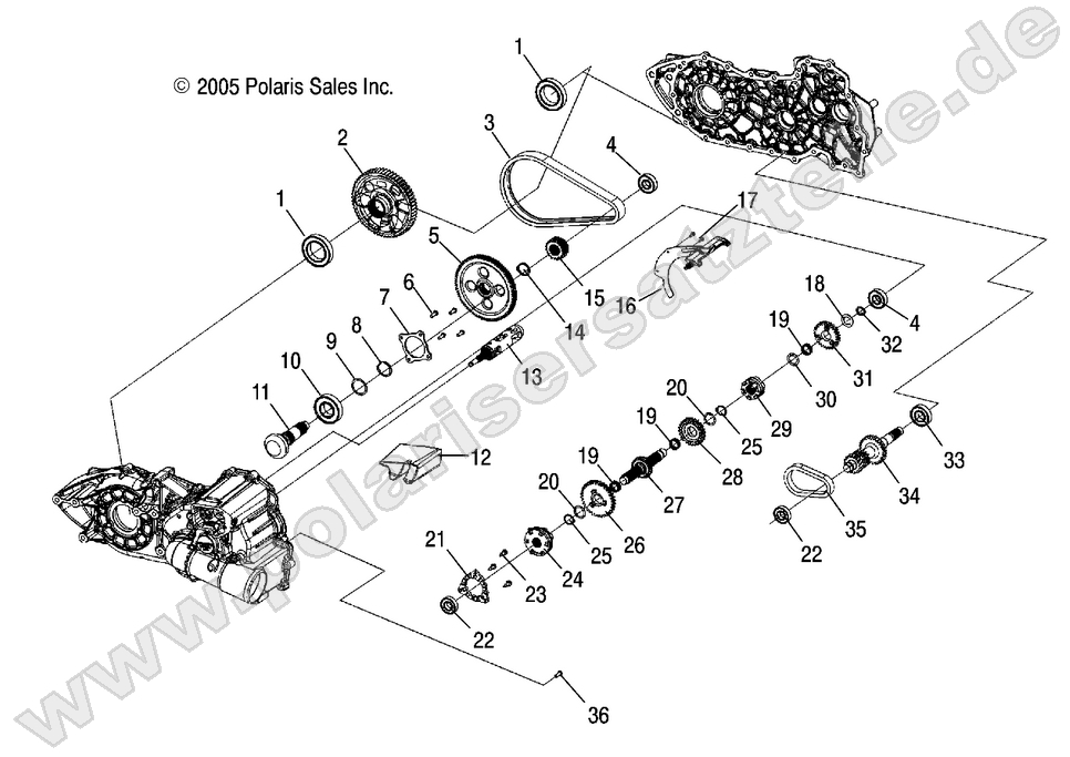 TRANSMISSION, INTERNAL TRANSMISSION, INTERNAL
