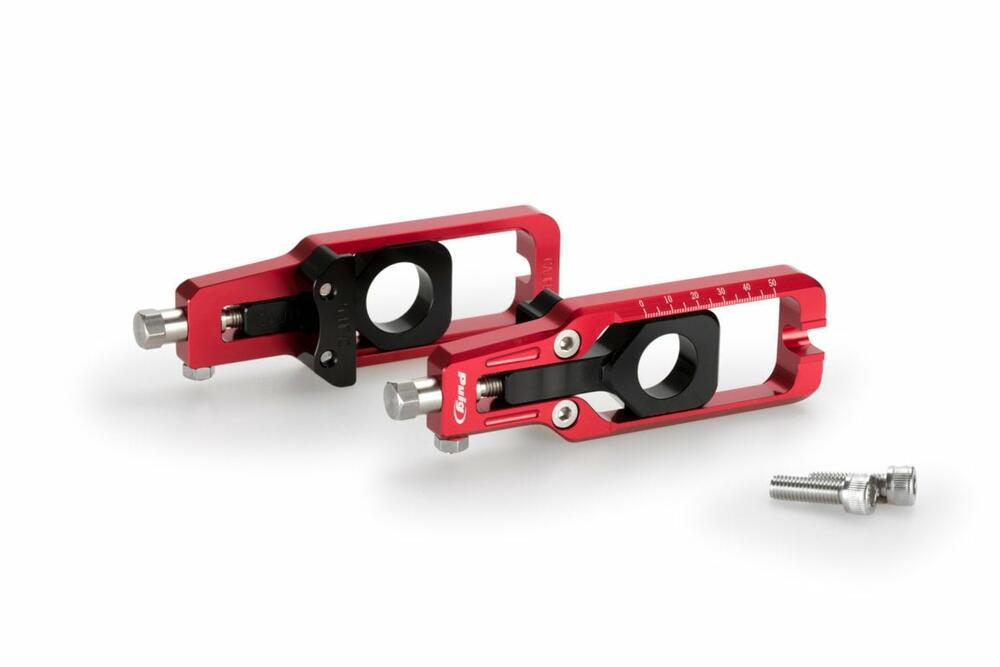 PUIG KETTENSPANNER FÜR HONDA CBR600RR/1000RR C/ROT - 21039R