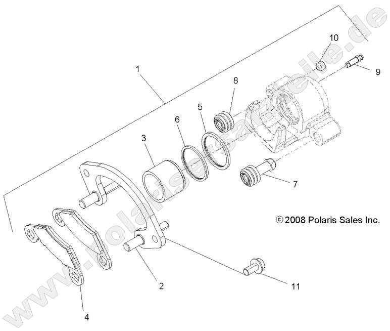 BRAKES, FRONT CALIPER BRAKES, FRONT CALIPER