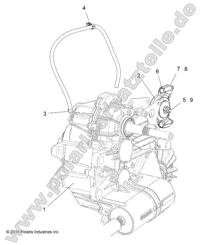 Drive Train, Main Gearcase Mounting Drive Train, Main Gearcase Mounting