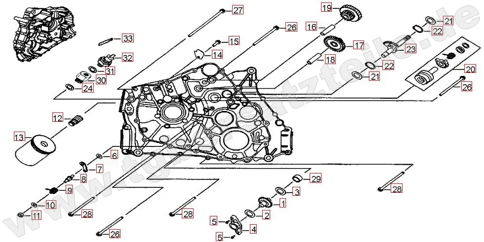 Motorgehäuse links (1)