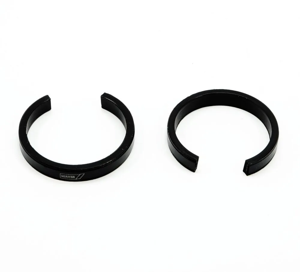 TMP Racing Gabel Federweg Hubindikator Set - 30-33 mm - schwarz