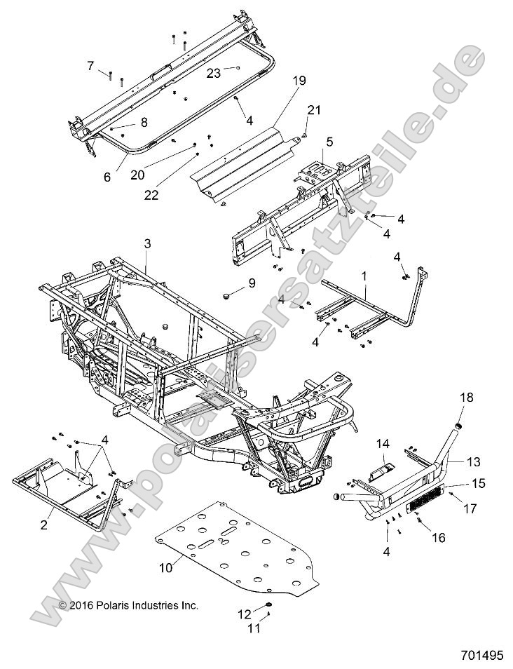 Chassis, Frame and Front Bumper Chassis, Frame and Front Bumper