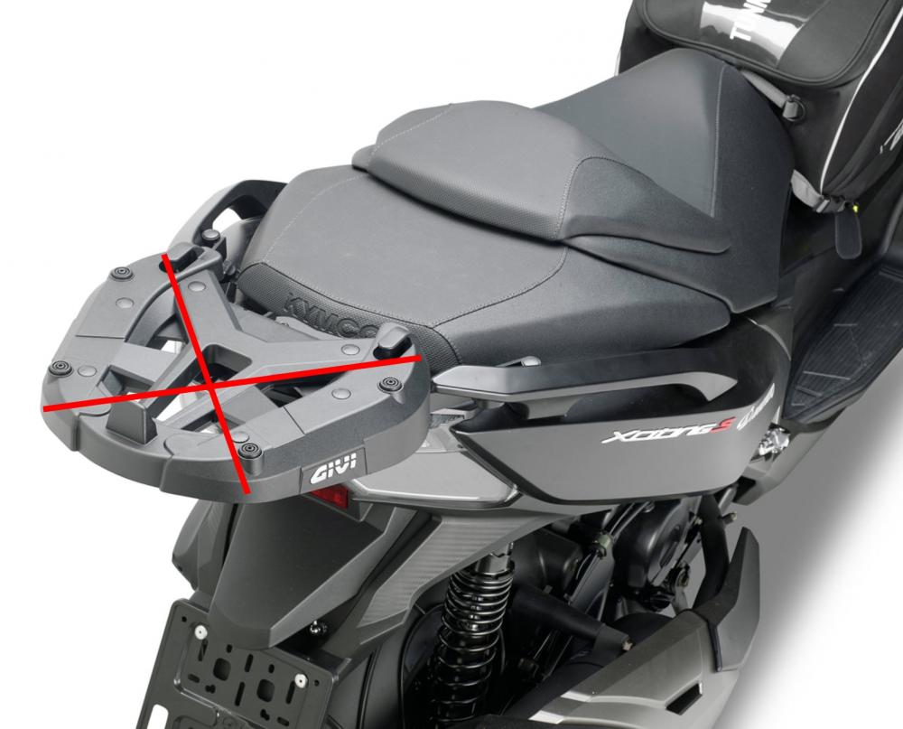 Givi_Topcasetraeger_fuer_Monokey_und_Monolock_Koffer___Kymco_Xciting_S_400_I_2018_22_SR6112_2 Givi Topcaseträger für Monokey und Monolock Koffer - Kymco Xciting S 400 I 2018-22