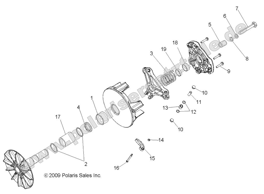 Drive Train, Primary Clutch