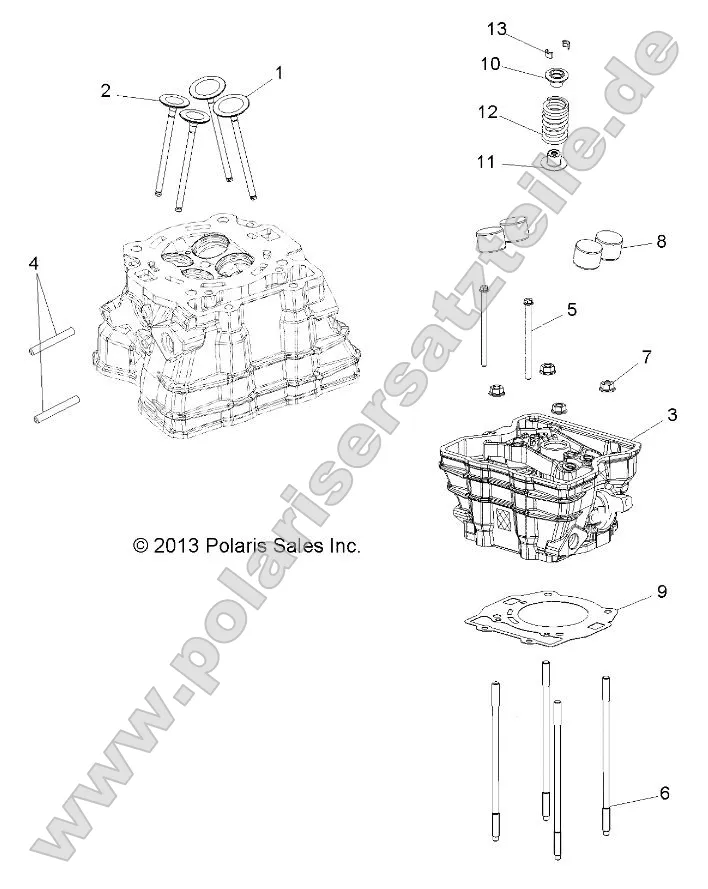 Engine, Cylinder Head