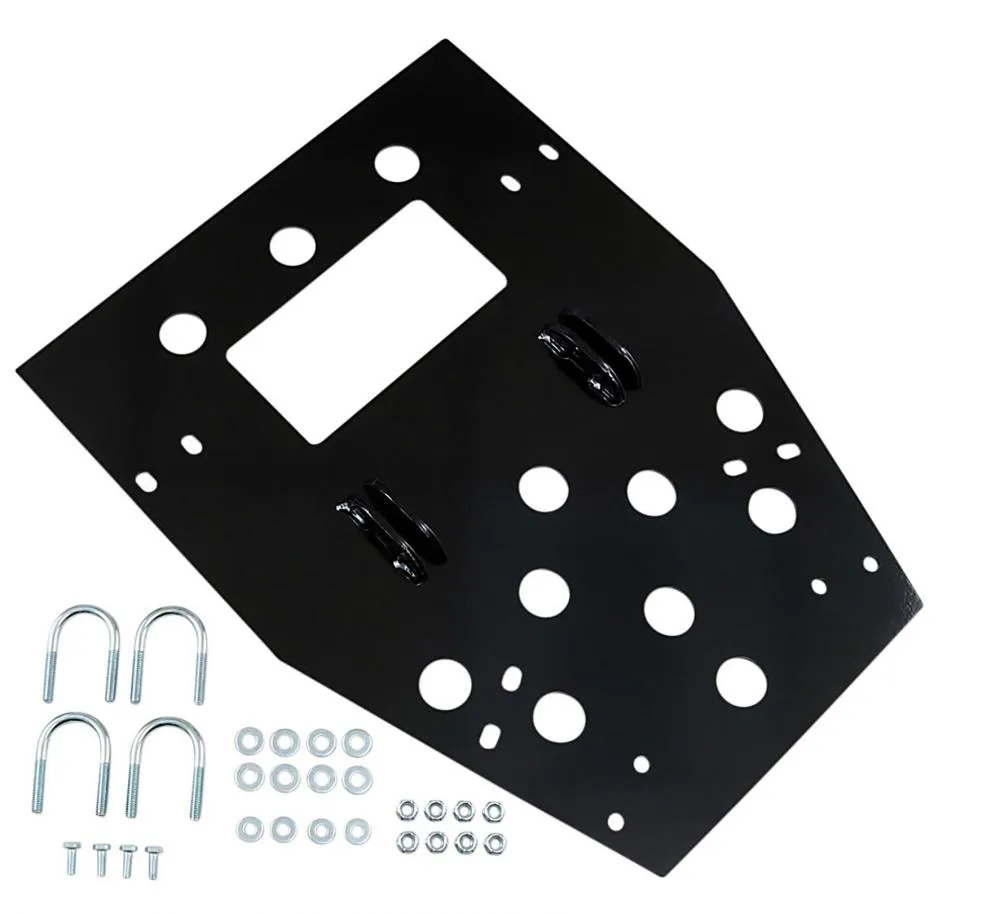 Moose_Utility_Schneeschild_Montageplatte_4501_0623 Moose Plow Schneeschild Set 152 cm 60" Yamaha YFM 550 660 700 Grizzly