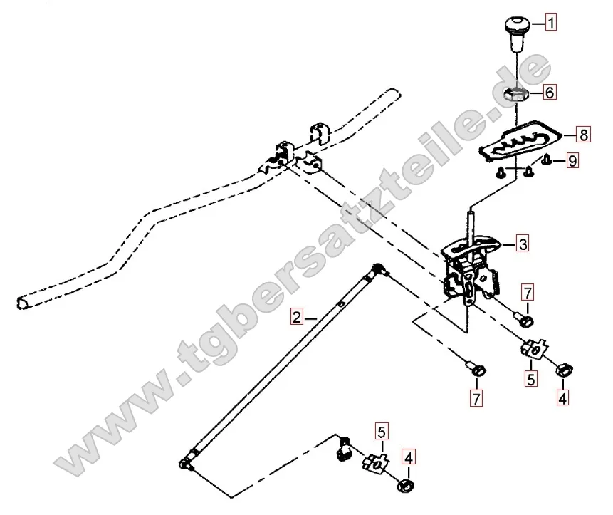 Gangschalthebel Gangschalthebel