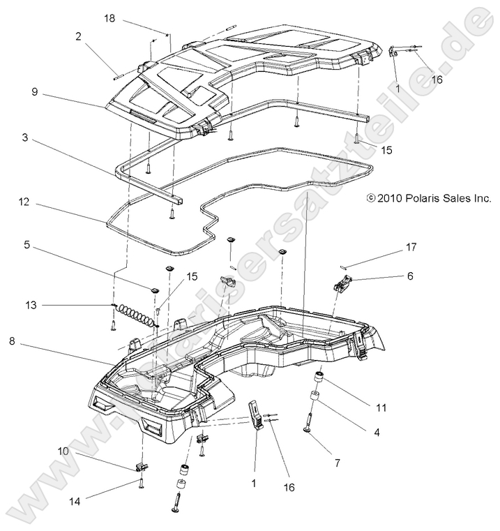 BODY, ASM., BOX, FRONT